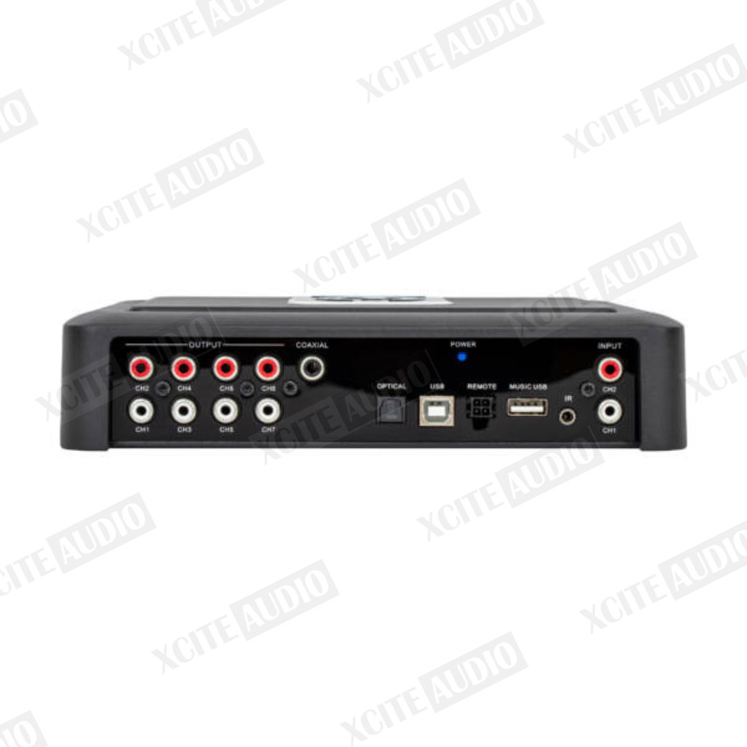 Phoenix Gold ZDA4.8 - ZD Series 8 Channel Car DSP with 4 Channel Built-In Amplifier