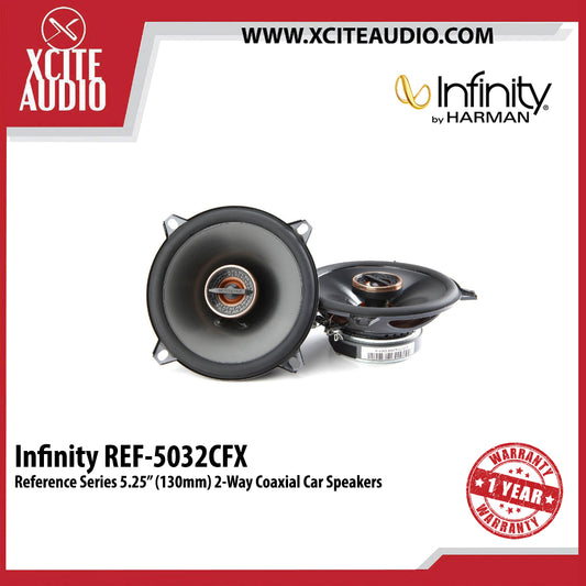 Infinity Reference REF-5032CFX 5.25" 2-Way Coaxial Car Speakers