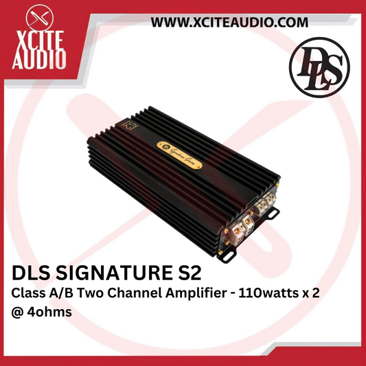 DLS Signature Series S2 - Class A/B 2 Channel Amplifier 110W RMS X 2