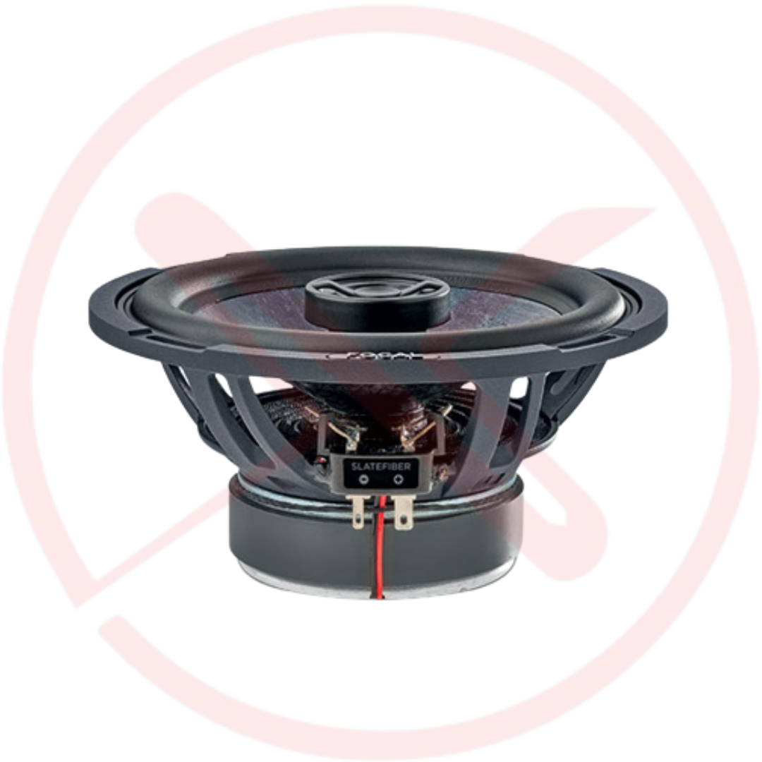 Focal PC165SF 6.5" 2-Way Coaxial Car Speaker SlateFiber Cone