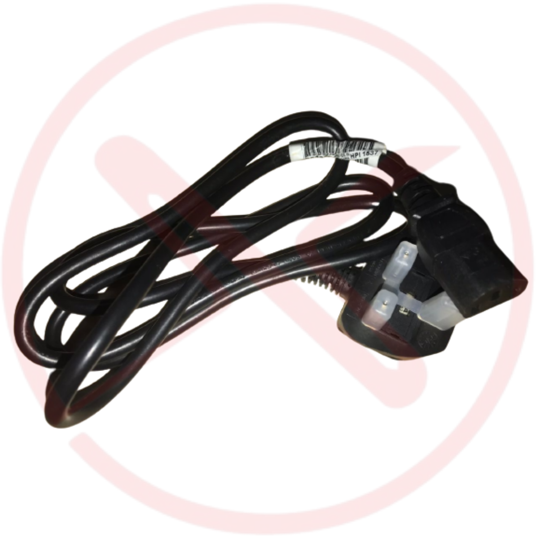 3 Pin UK Power Cord Cable for Power Supply, Grow Light, Monitor, Rice Cooker AC Adapter