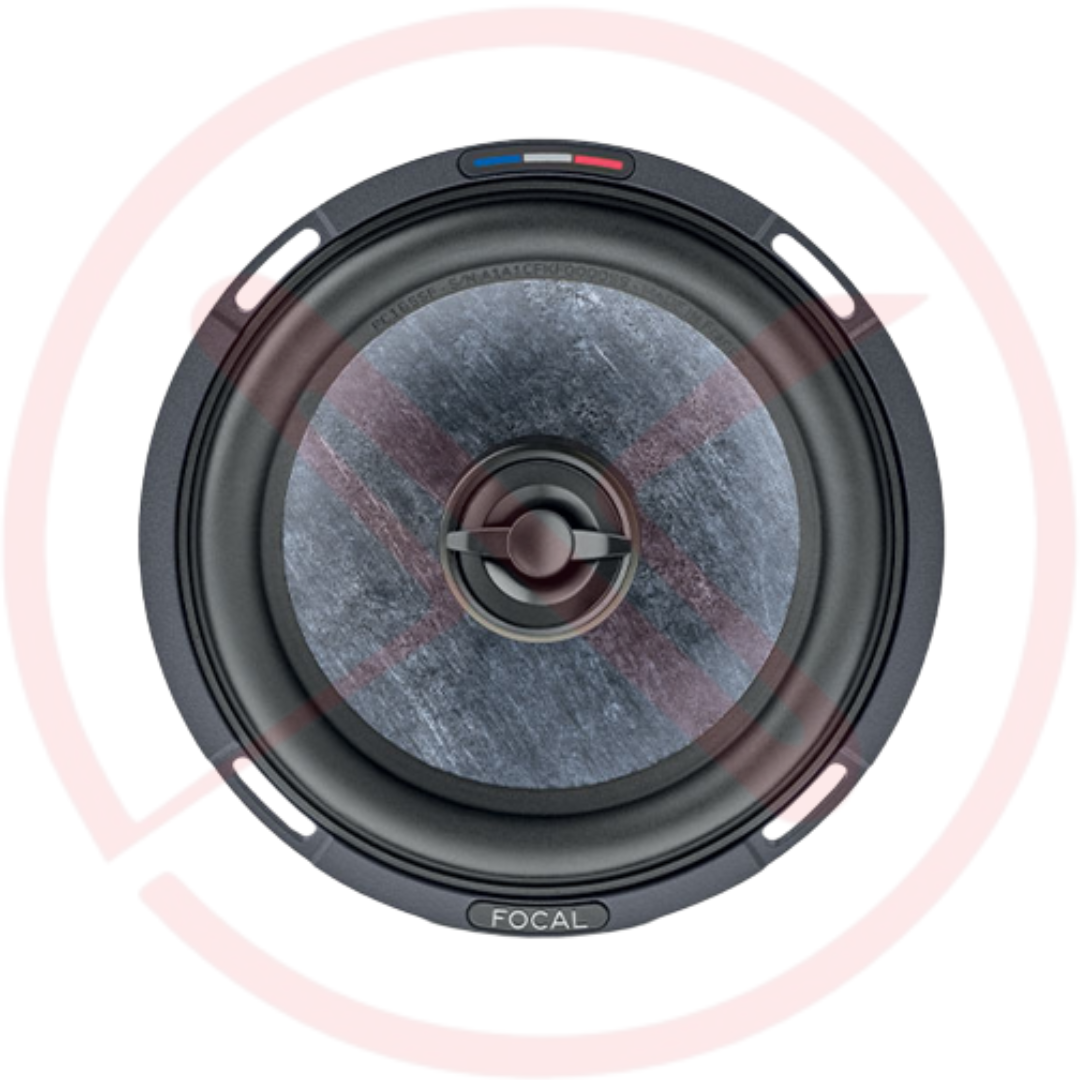 Focal PC165SF 6.5" 2-Way Coaxial Car Speaker SlateFiber Cone