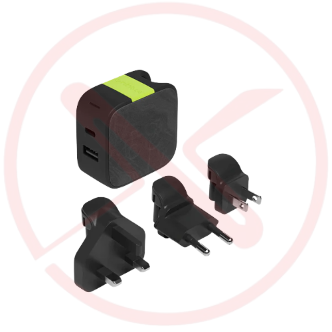 InfinityLab InstantCharger 65W 2 USB Powerful USB-C/ USB-A GaN PD Charger