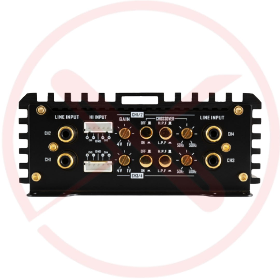 DLS Signature Series S4 - Class A/B Four Channel Amplifier 90W RMS X 4