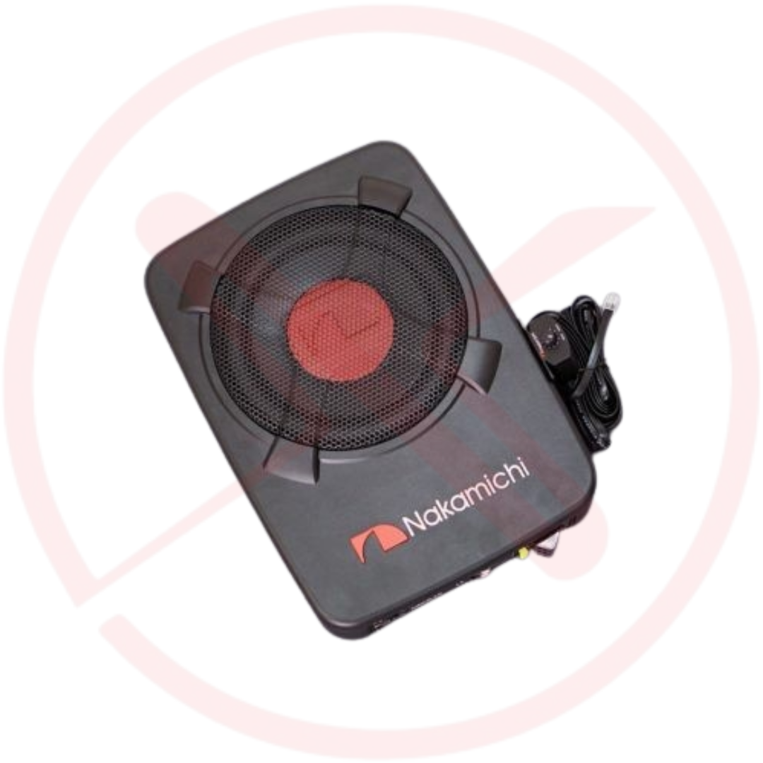 Nakamichi NBF8.1A - 8"inch 150W RMS Aluminium Active Underseat Car Subwoofer