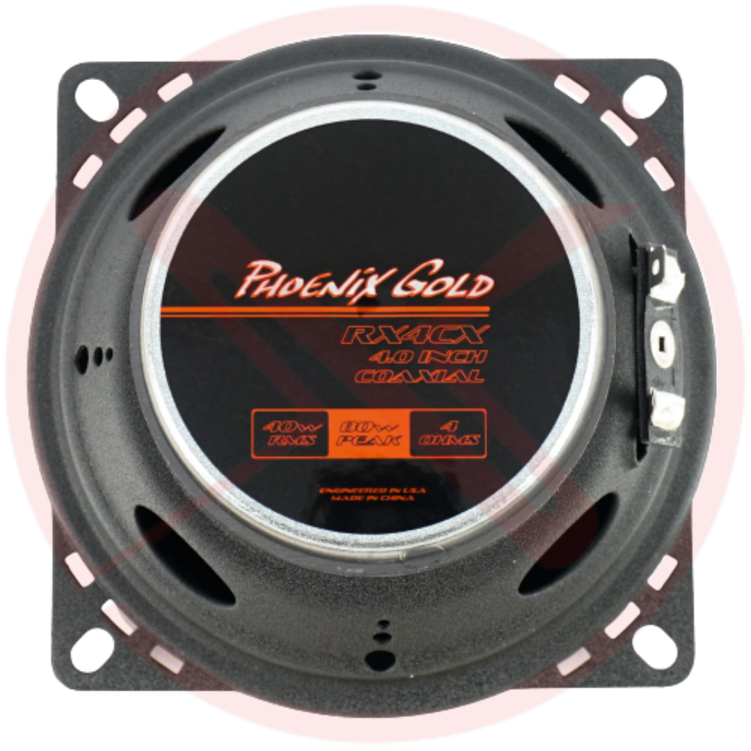 Phoenix Gold RX4CX - 4"inch 2-Way Coaxial Car Speakers