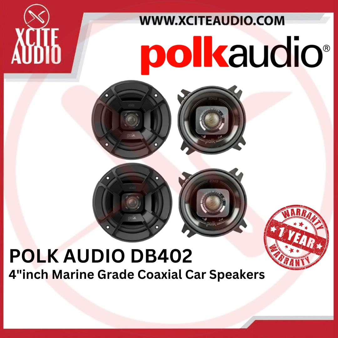 Polk audio 4 2024 inch car speakers