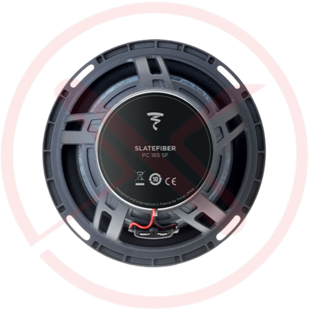 Focal PC165SF 6.5" 2-Way Coaxial Car Speaker SlateFiber Cone