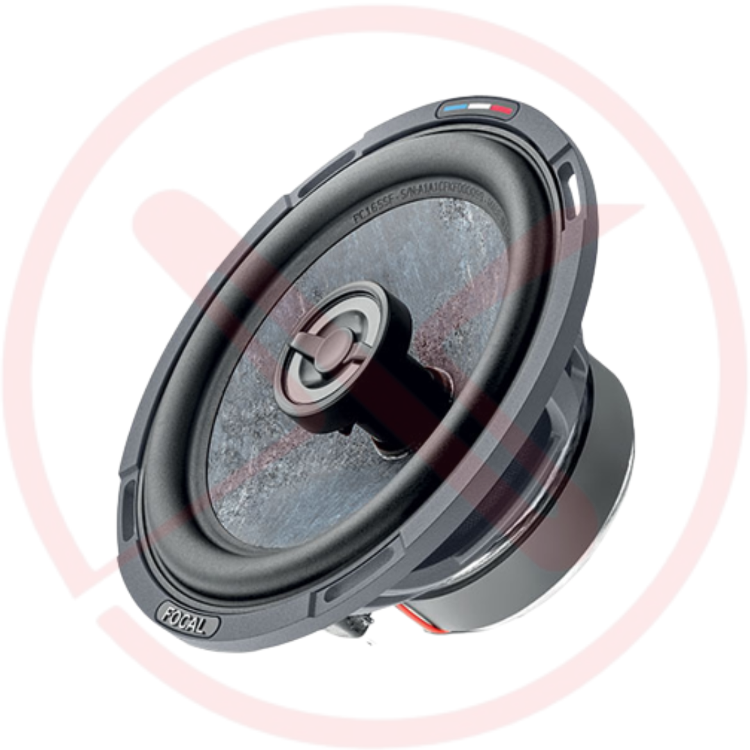 Focal PC165SF 6.5" 2-Way Coaxial Car Speaker SlateFiber Cone