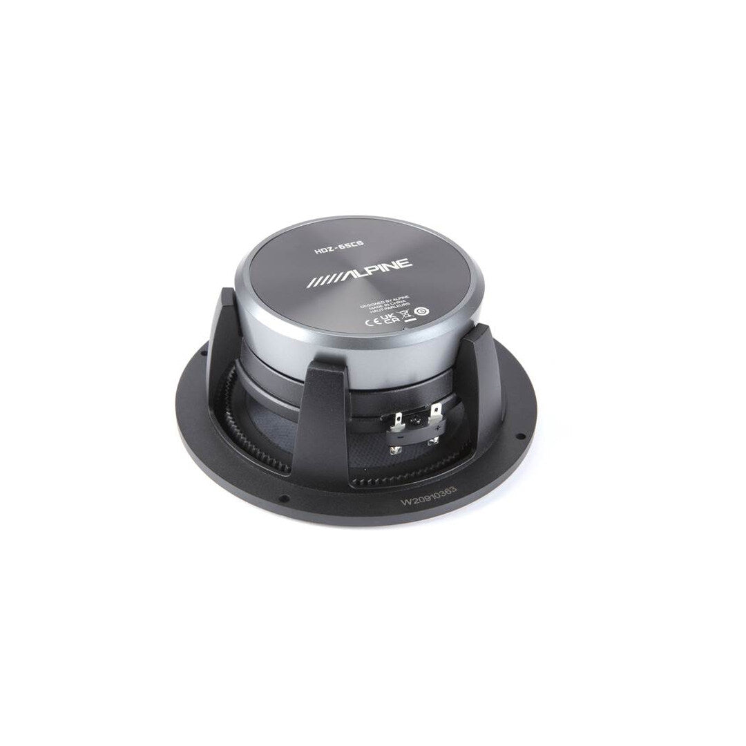 Alpine HDZ-65CS Status Series 6.5" 2-Way Component Speaker With Slim Fit Tweeters