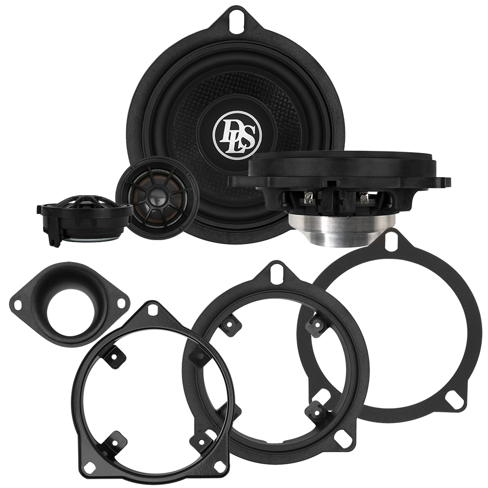 DLS Cruise CRPP-BMW 1.4 Audiophile Plug ‘n’ Play 4” 2-way Component kit for BMW / Mini