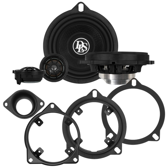 DLS Cruise CRPP-BMW 1.4 Audiophile Plug ‘n’ Play 4” 2-way Component kit for BMW / Mini