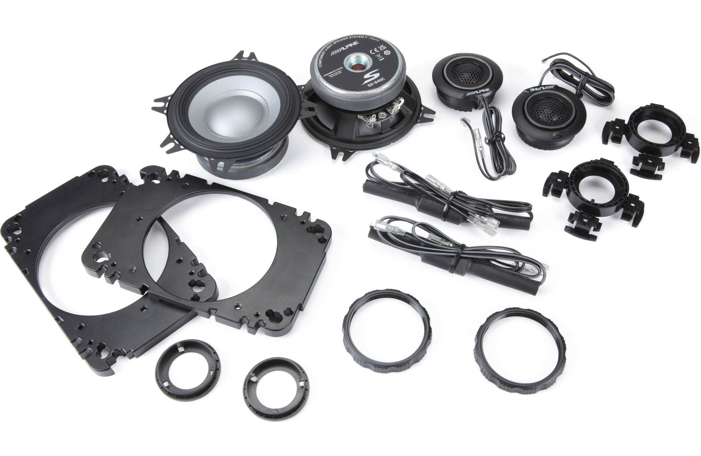 Alpine S2-S40C Next-Generation S-Series 4" component speaker system