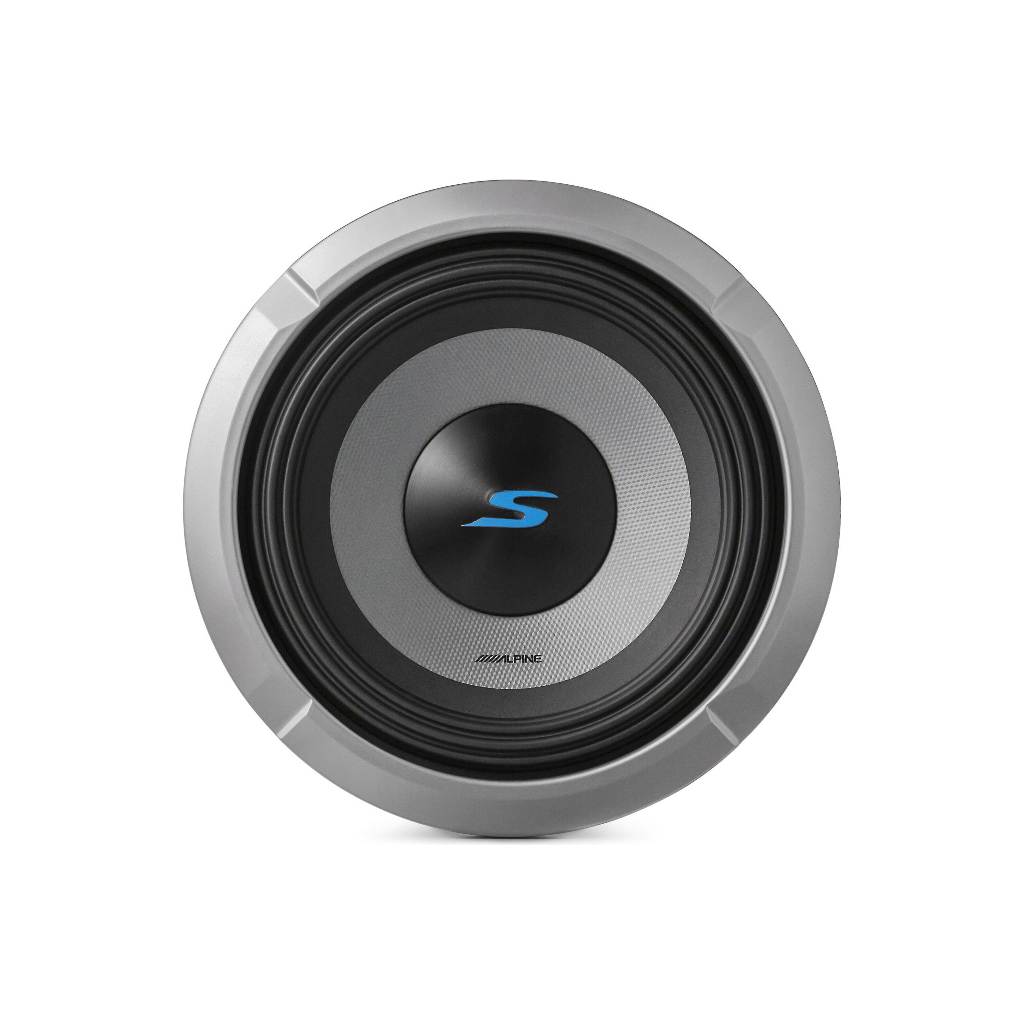 Alpine S2-W8D4 S-Series 8" subwoofer with dual  4-ohm voice coils