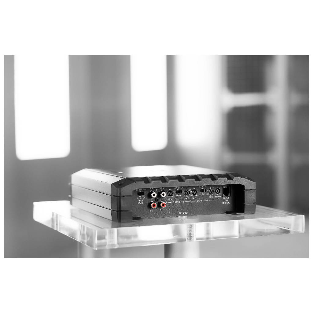 Alpine S2-A36F S-Series 4-channel Car Amplifier — 60 watts RMS x 4 | New High Resolution Amplifier | 1 Year Warranty