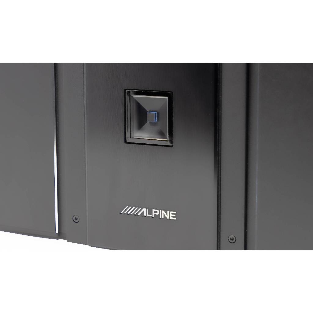 Alpine HDA-M80 Status Series mono subwoofer amplifier — 800 watts RMS at 2 ohms