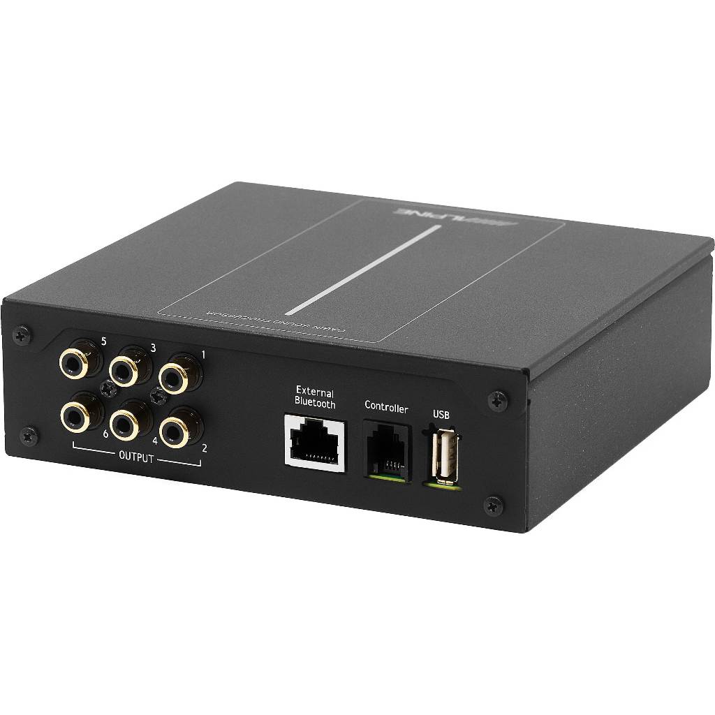 Alpine PXE-C60-60 OPTIM™6 six-channel DSP digital signal processor with automatic sound tuning