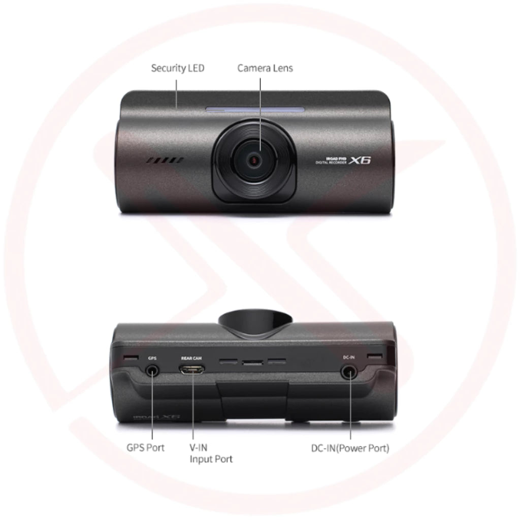 IROAD X6 DUAL-FHD DASH CAM