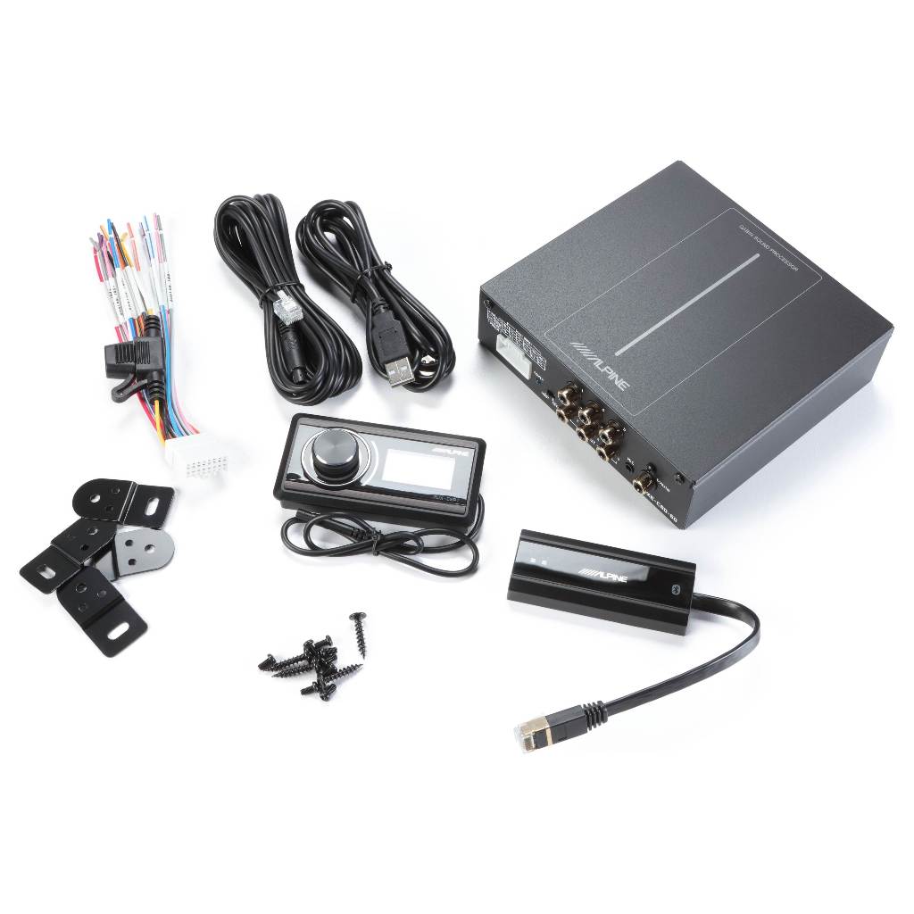 Alpine PXE-C60-60 OPTIM™6 six-channel DSP digital signal processor with automatic sound tuning
