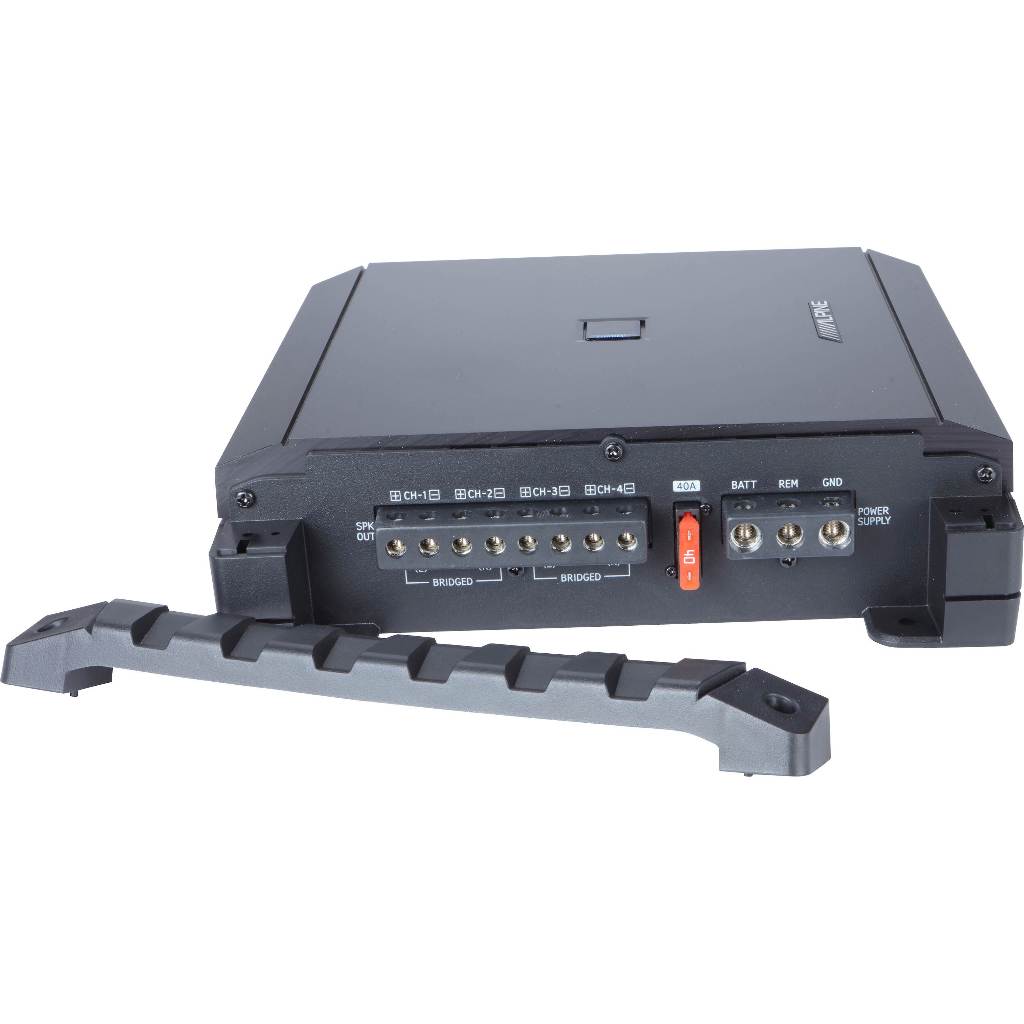 Alpine S2-A36F S-Series 4-channel Car Amplifier — 60 watts RMS x 4 | New High Resolution Amplifier | 1 Year Warranty