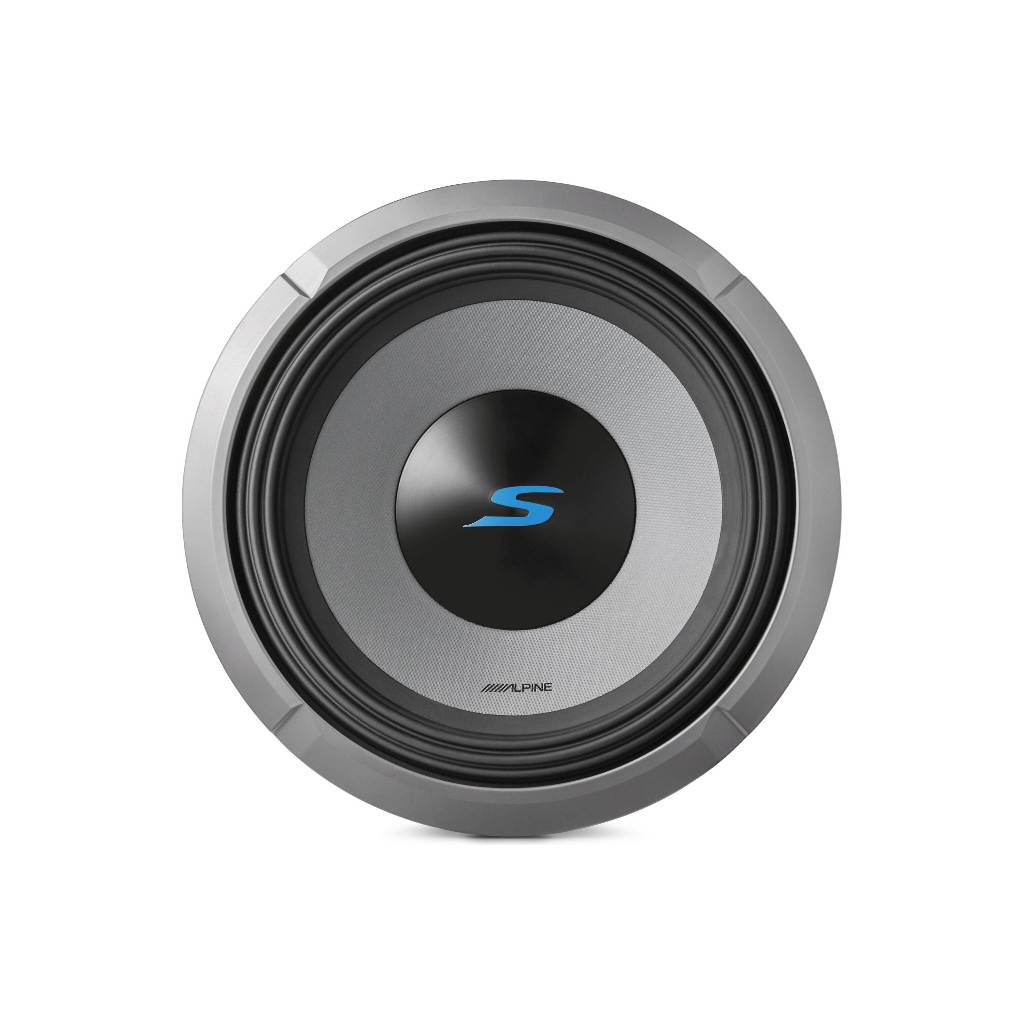 Alpine S2-W12D4 S-Series 12" subwoofer with dual 4-ohm voice coils