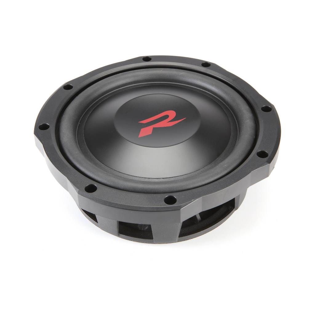 Alpine RS-W10D4 R-Series shallow-mount 10" subwoofer with dual 4-ohm voice coils