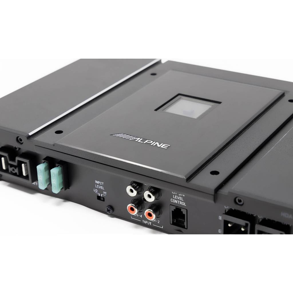 Alpine HDA-F60 Status Series 4-channel car amplifier — 100 watts RMS x 4