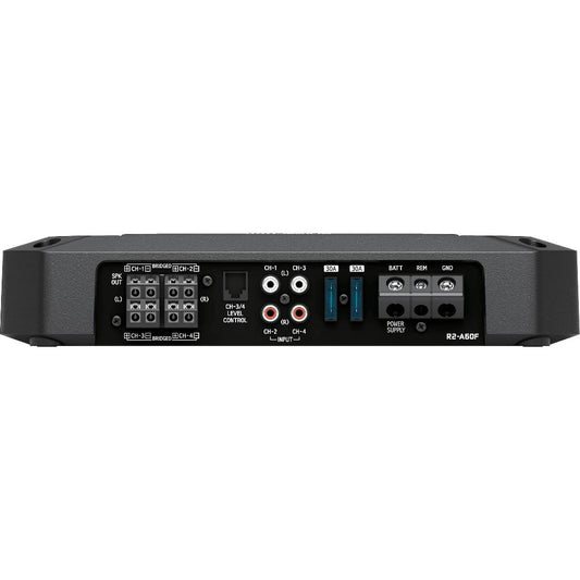 Alpine R2-A60F R2-Series 4-channel car amplifier — 100 watts RMS x 4