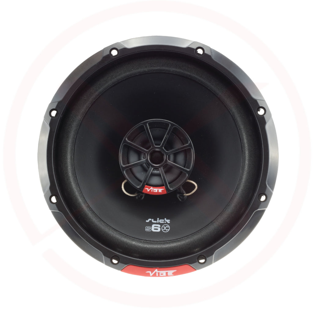 VIBE SLICK 6-V7 | Slick Series 6.5" 2-way Coaxial Car Speakers (94db High Sensitivity)
