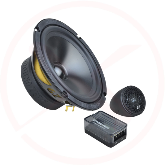 Ground Zero GZRC 165.2SQ‑IVX | Radioactive Series (6.5″) 2‑Way SQ Component Speaker System