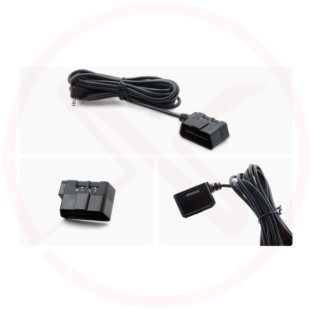 Iroad OBD II Dashcam Power Cable (2nd Generation) For Iroad Dashcams | IM-300 | EV & Petrol Vehicle Compatible