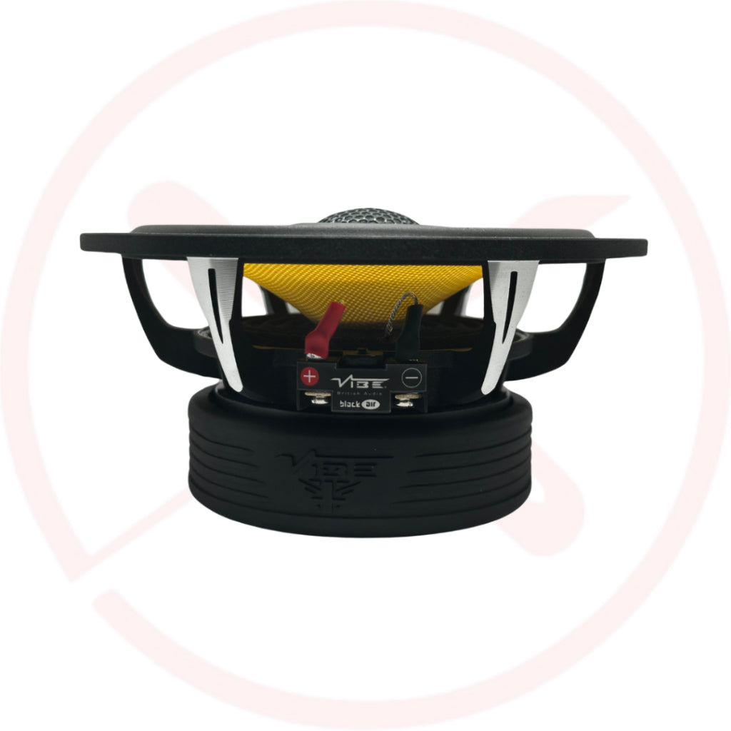 VIBE BLACKAIR BA6-V4: 6.5inch 2-way Coaxial Car Speakers | 140W RMS | 94dB Sensitivity | Kevlar Cone