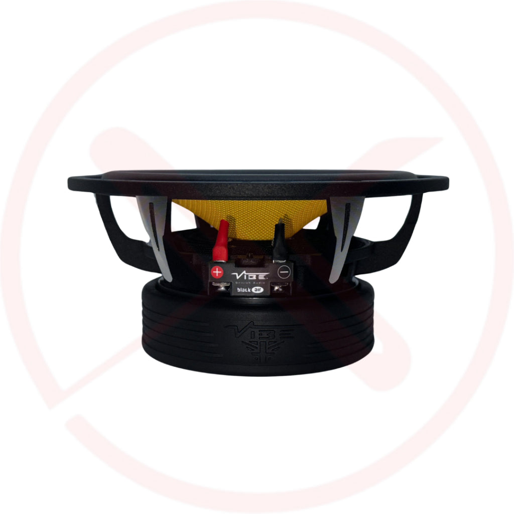VIBE BLACKAIR BA6MW-V4: 6.5inch Car Mid-Bass Speakers | 140W RMS | 94dB Sensitivity | Kevlar Cone