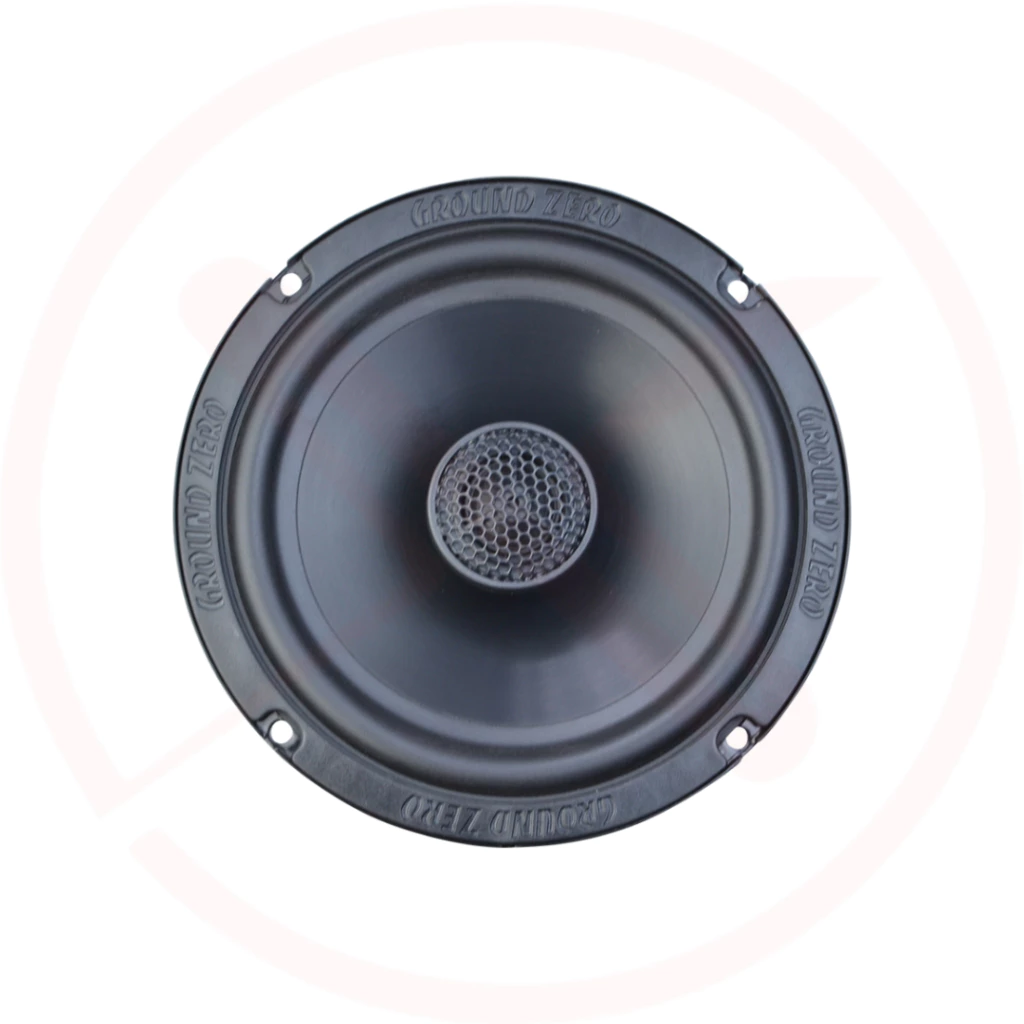 GROUND ZERO GZRF 6.5SQX | Radioactive Series 6.5 in 2‑Way SQ Coaxial Car Speakers