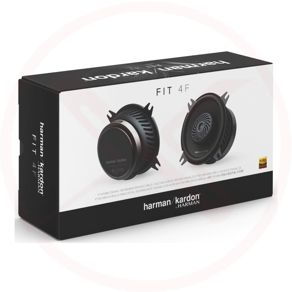 HARMAN KARDON FIT 4F - Fit Series 4" Coaxial 2-way Car Speakers