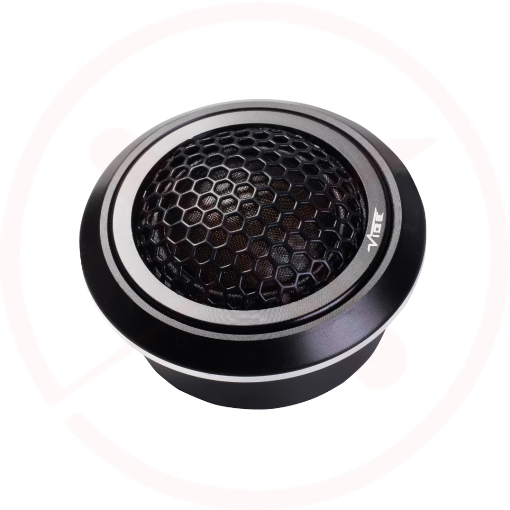 VIBE BA1TW‑V4 - Black Air Series 1″ Silk Dome Component Car Tweeters