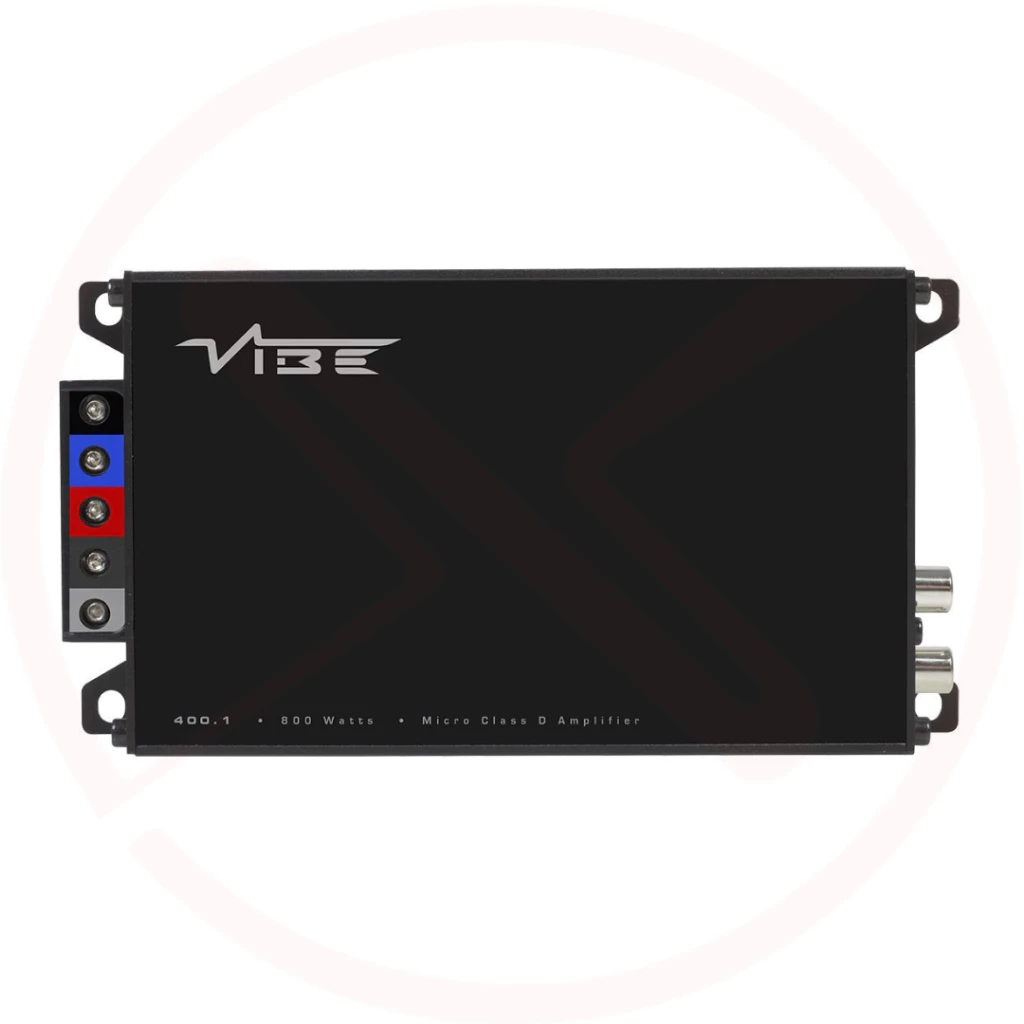 VIBE POWERBOX 400.1M-V7 - 1Ohm Stable Micro Car Subwoofer Amplifier | 400W RMS