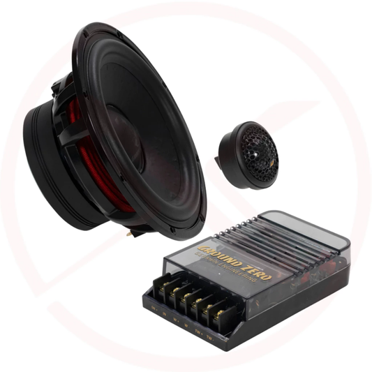 Ground Zero GZC 165‑30A - 6.5″ 2-way Audiophile Grade Component Speaker System | 30th Anniversary Edition