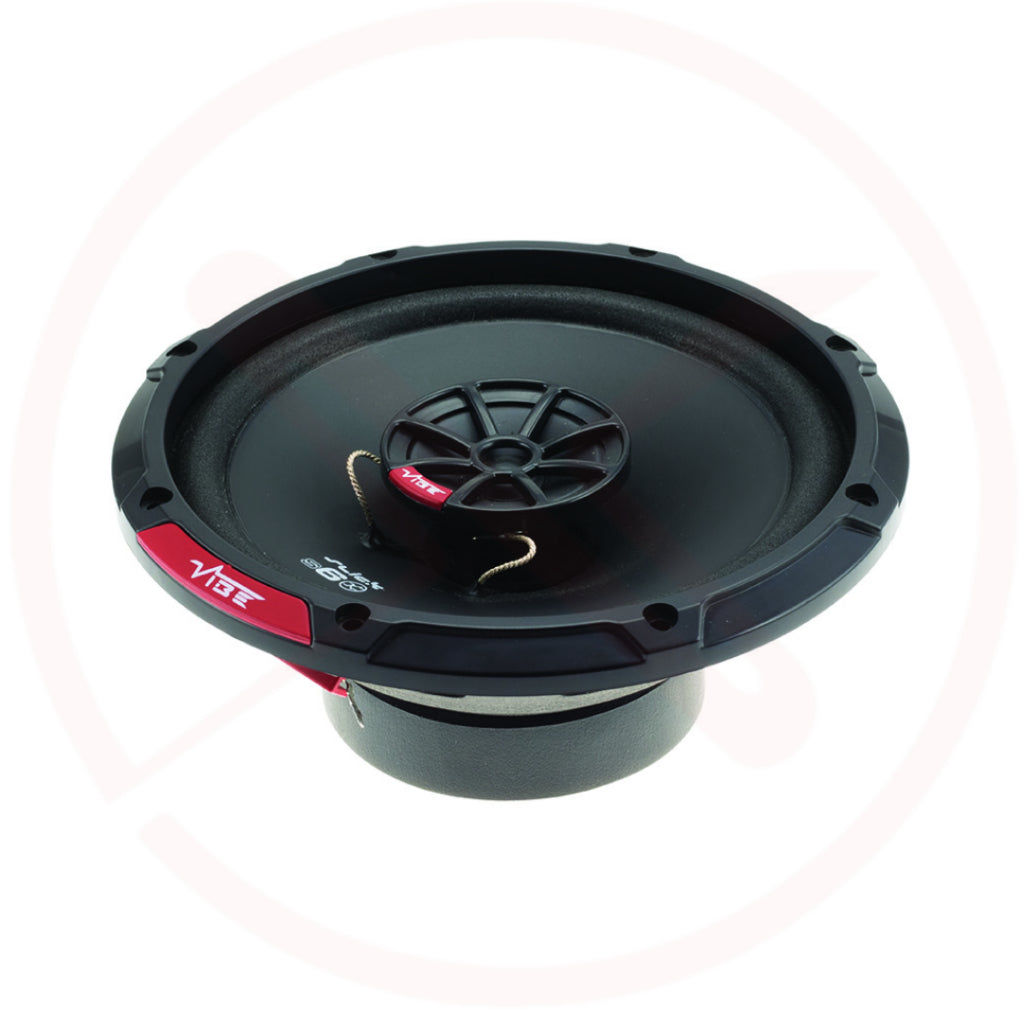 VIBE SLICK 6-V7 | Slick Series 6.5" 2-way Coaxial Car Speakers (94db High Sensitivity)