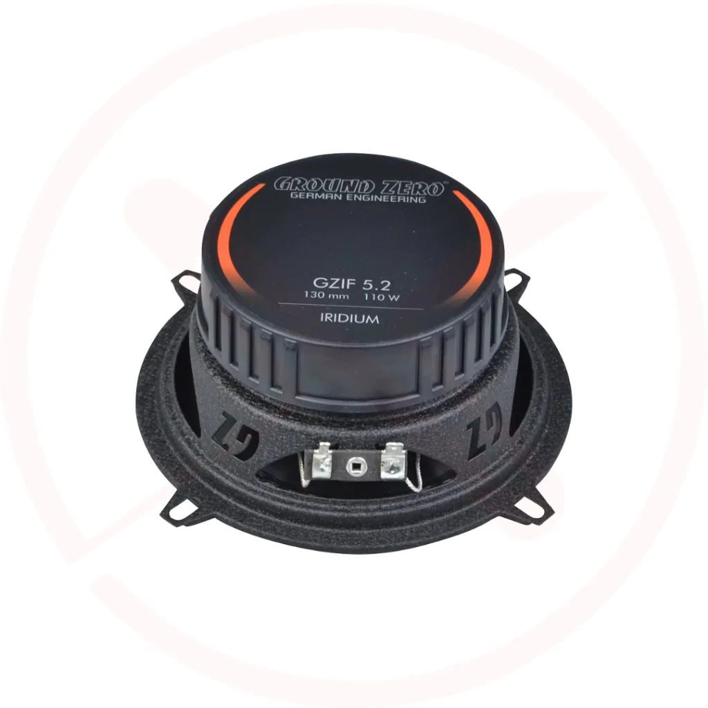 GROUND ZERO GZIF 5.2 - Iridium Series 5.25inch 3-Way Coaxial Car Speakers