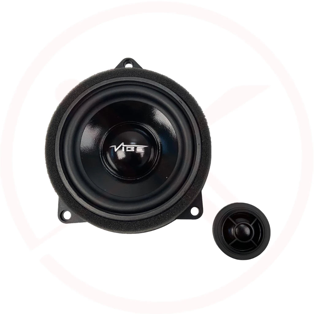 VIBE BMW 4X-V0 - OPTISOUND Series 4inch Plug & Play 2-Way Component Speaker System for BMW
