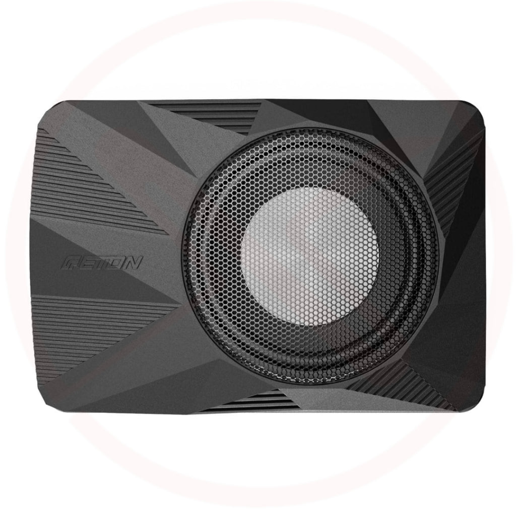 ETON USB 10AR - 2-Voice Coil 10" Active Underseat Subwoofer Cars with Start-Stop Function (Eco-Idle)