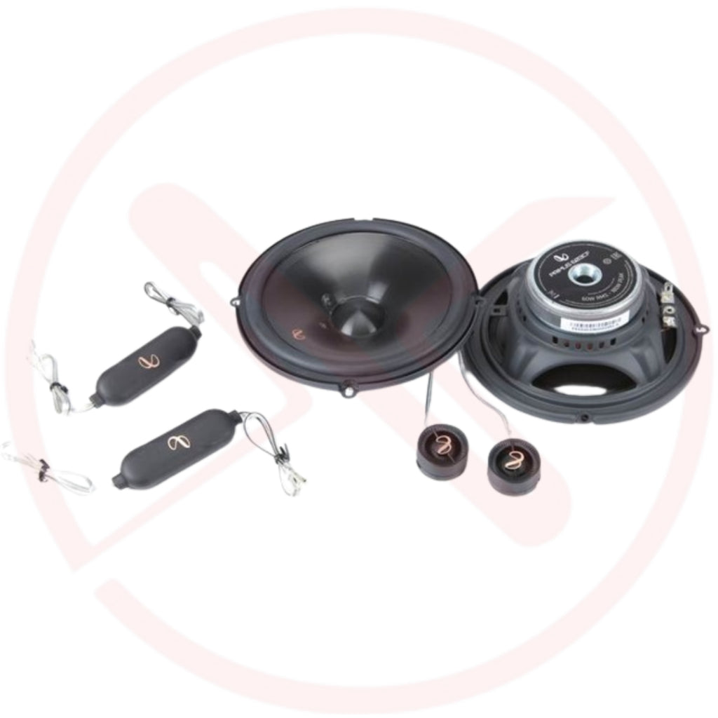 Infinity Primus 603CF & Primus 603F 6.5“ 2-way Component and Coaxial Car Speakers Bundle Package