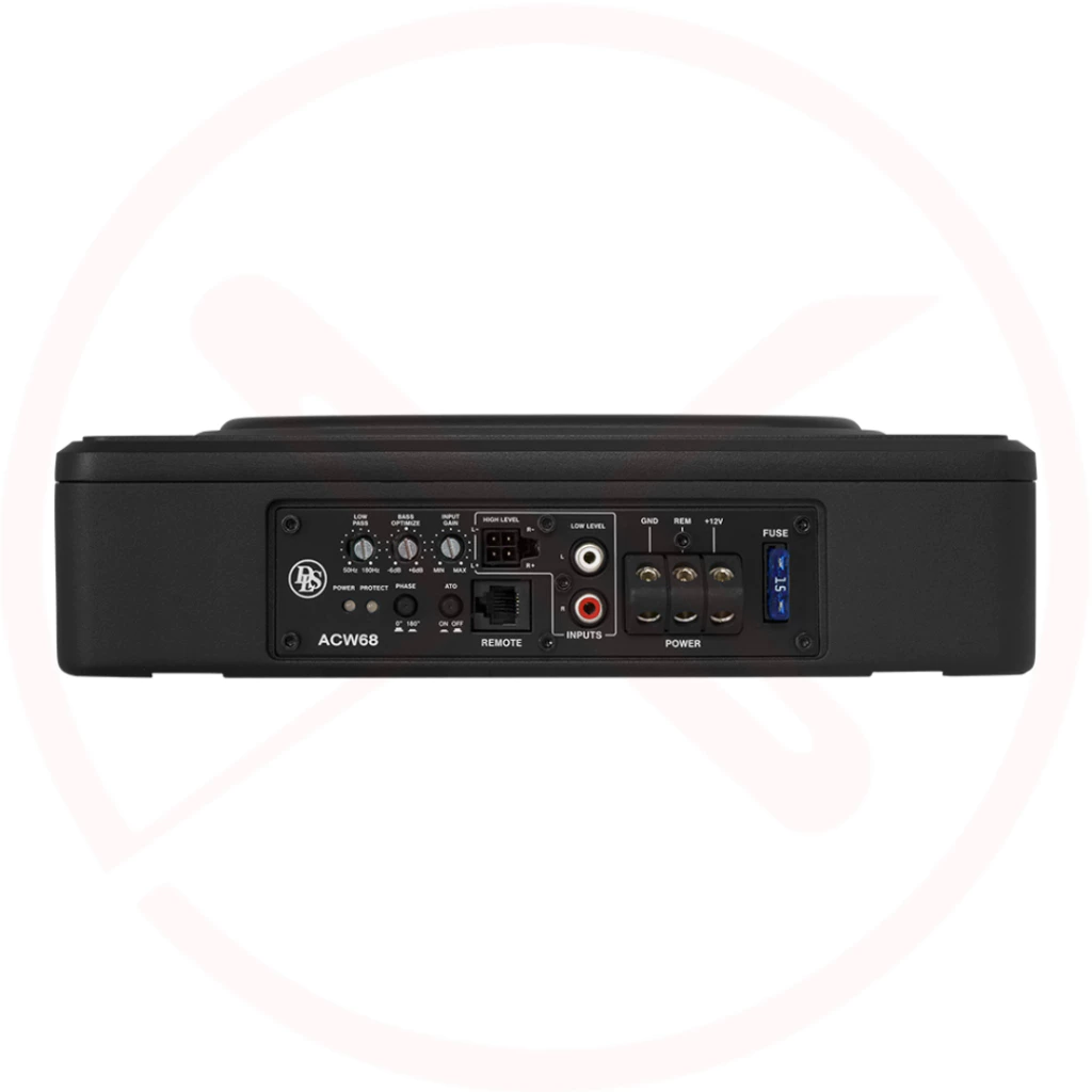 DLS ACW68 - Reference Series 6"x 8" Under-Seat Active Subwoofer | 120W RMS