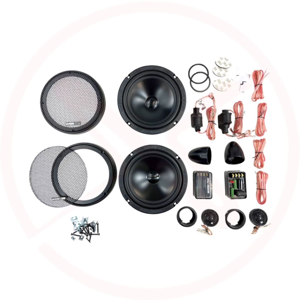 Ground Zero GZRC 165.2SQ‑IVX | Radioactive Series (6.5″) 2‑Way SQ Component Speaker System