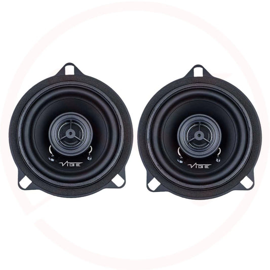 VIBE BMW 4XR-V3 - OPTISOUND Series 4inch Plug & Play 2-Way Coaxial Speakers for BMW