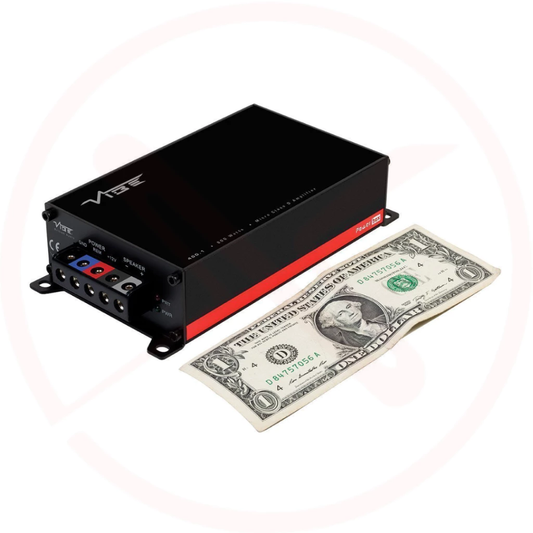 VIBE POWERBOX 400.1M-V7 - 1Ohm Stable Micro Car Subwoofer Amplifier | 400W RMS