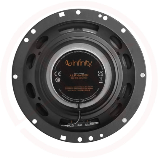 INFINITY ALPHA 603M - New Gen Alpha Series 6.5″ 3-Way Coaxial Speakers