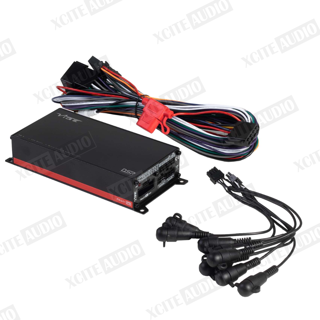 POWERBOX65.4-8MDSP-V3 Vibe PowerBox 65.4-8 DSP 4 Channel Car Audio Amplifier