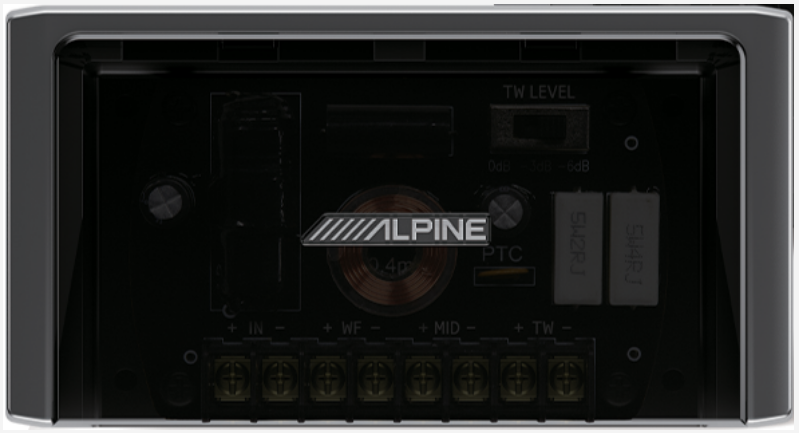 Alpine DP2-653NW Digital Percision DP2-Series Hi-Res 3-Way Passive Car Speaker Crossover Network